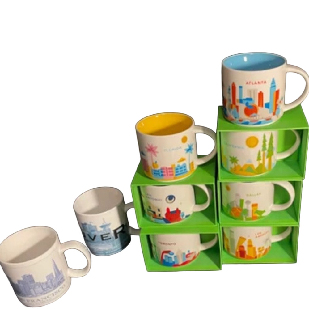 Starbucks Coffee Mugs Collectors/Venti Cold Cups